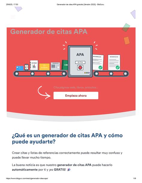 bibguru referencias|Generador de citas APA gratuito [Versión 2024]